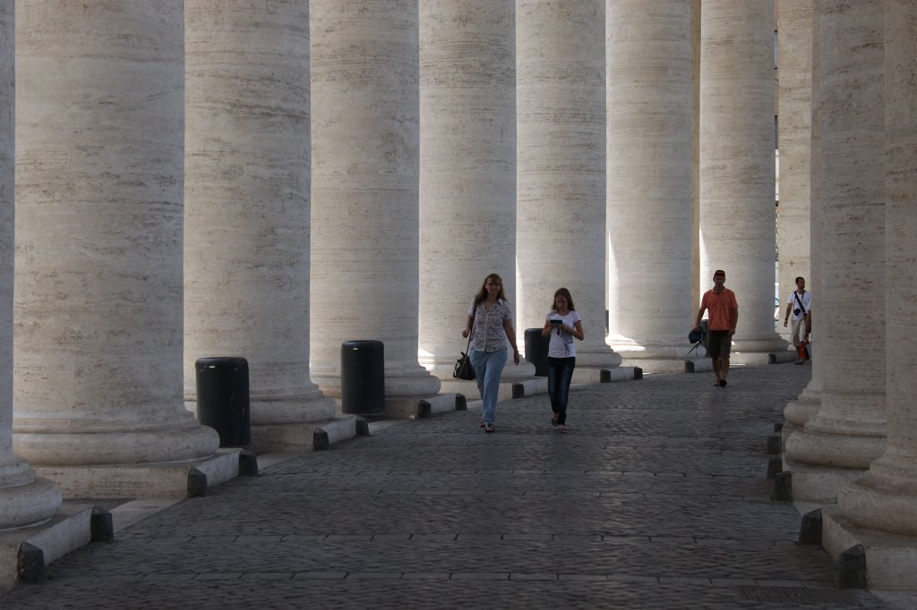 IMG_7226.JPG - Inside  St. Peter's Square  Colonnade