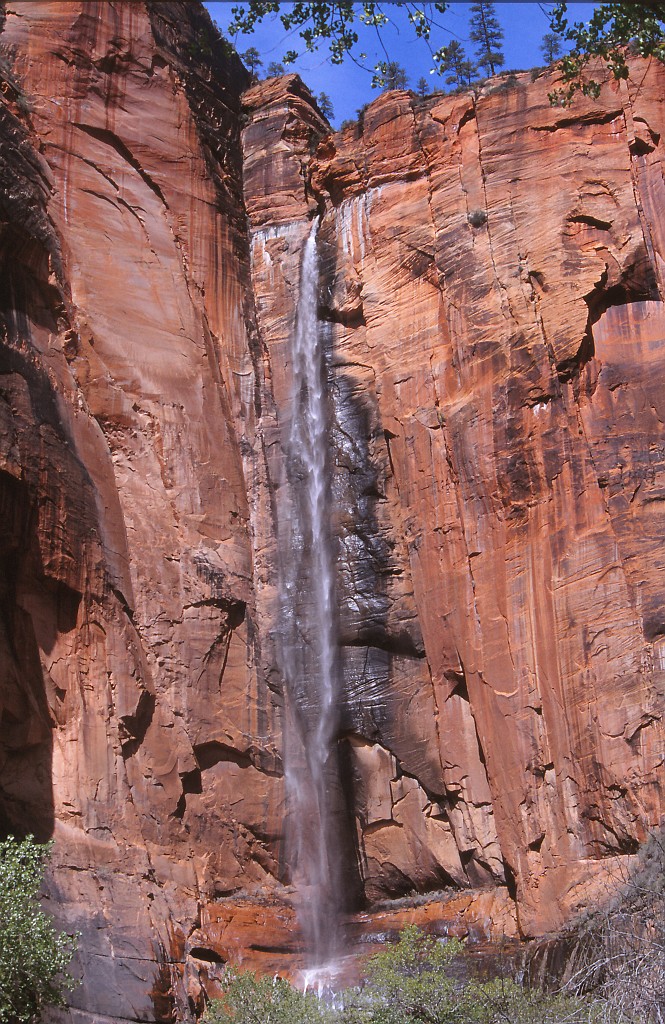IMG_0014.jpg - Waterfall in Zion National Park  http://en.wikipedia.org/wiki/Zion_National_Park 