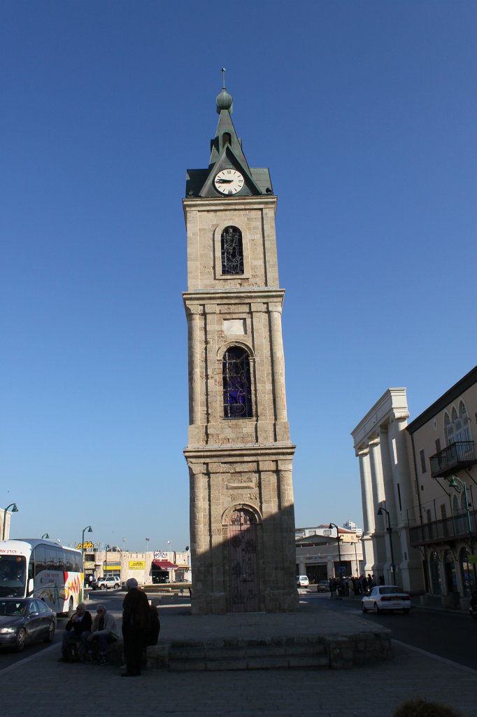IMG_6175.JPG - Jaffa Clock Tower was built in 1906 in honor of Sultan Abdul Hamid II