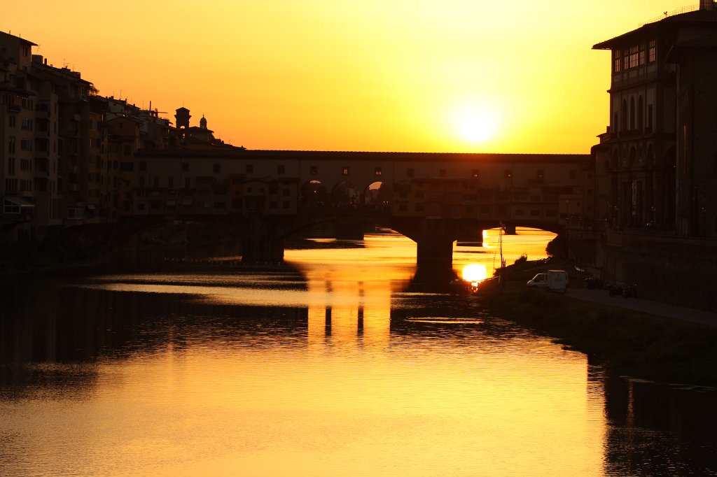 IMG_5489.JPG -  Ponte Vecchio  at sunset