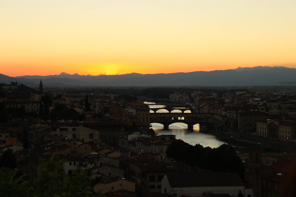 IMG_6089.JPG - Sunset in  Florence 