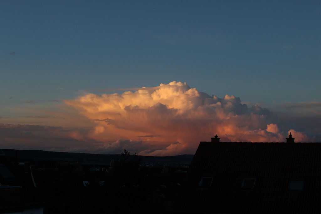 IMG_4480.JPG - Sonnenuntergang mit Wolken