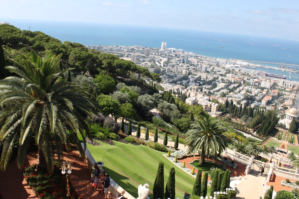 IMG_3138.JPG -  Bahá'í gardens  in  Haifa 