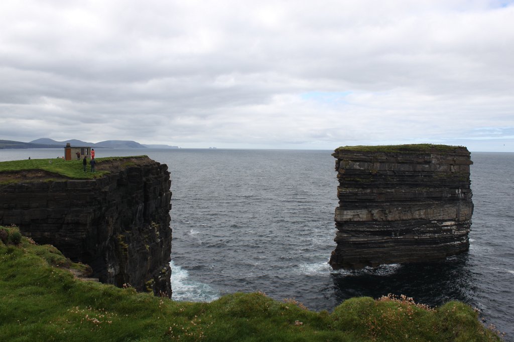 IMG_4791.JPG - Dún Briste seastack at Downpatrick head. Downpatrick head is on the  Wild Atlantic Way .