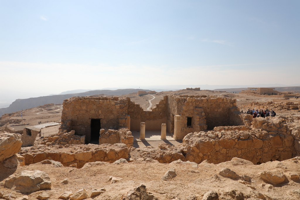 574A1380.JPG - The ruins of  Masada 