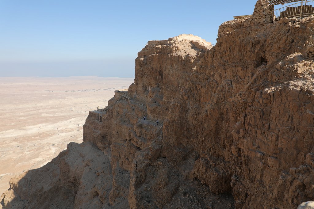 574A1431.JPG - The ruins of the Northern Palace of  Masada 