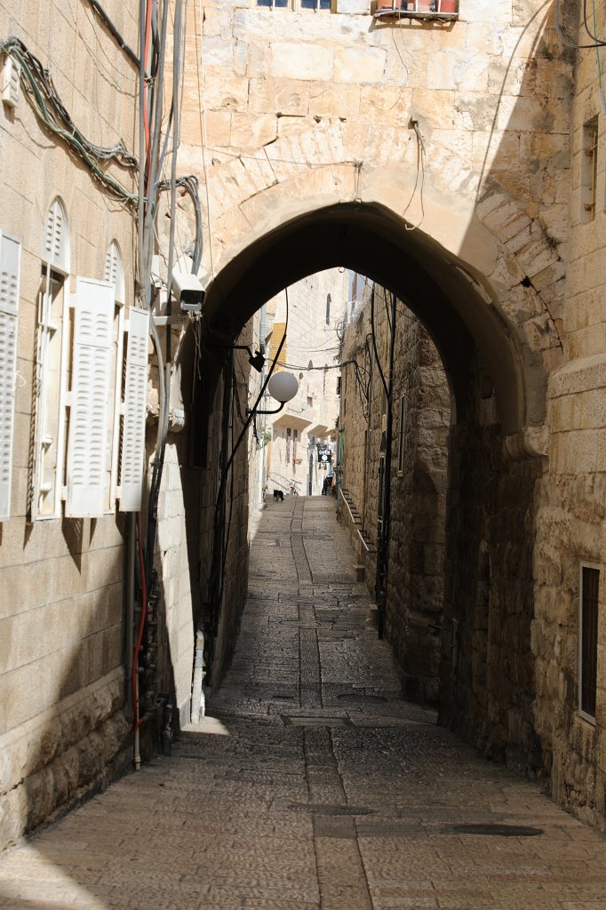 574A1659.JPG -  Old City of Jerusalem  alley