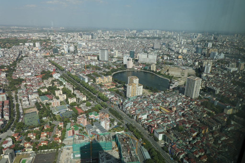 574A6833.JPG -  Hanoi  seen from the  Lotte Center   observation deck 