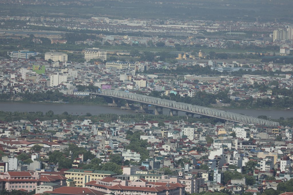 574A6844.JPG -  Hanoi   Chuong Duong Bridge  seen from the  Lotte Center   observation deck 