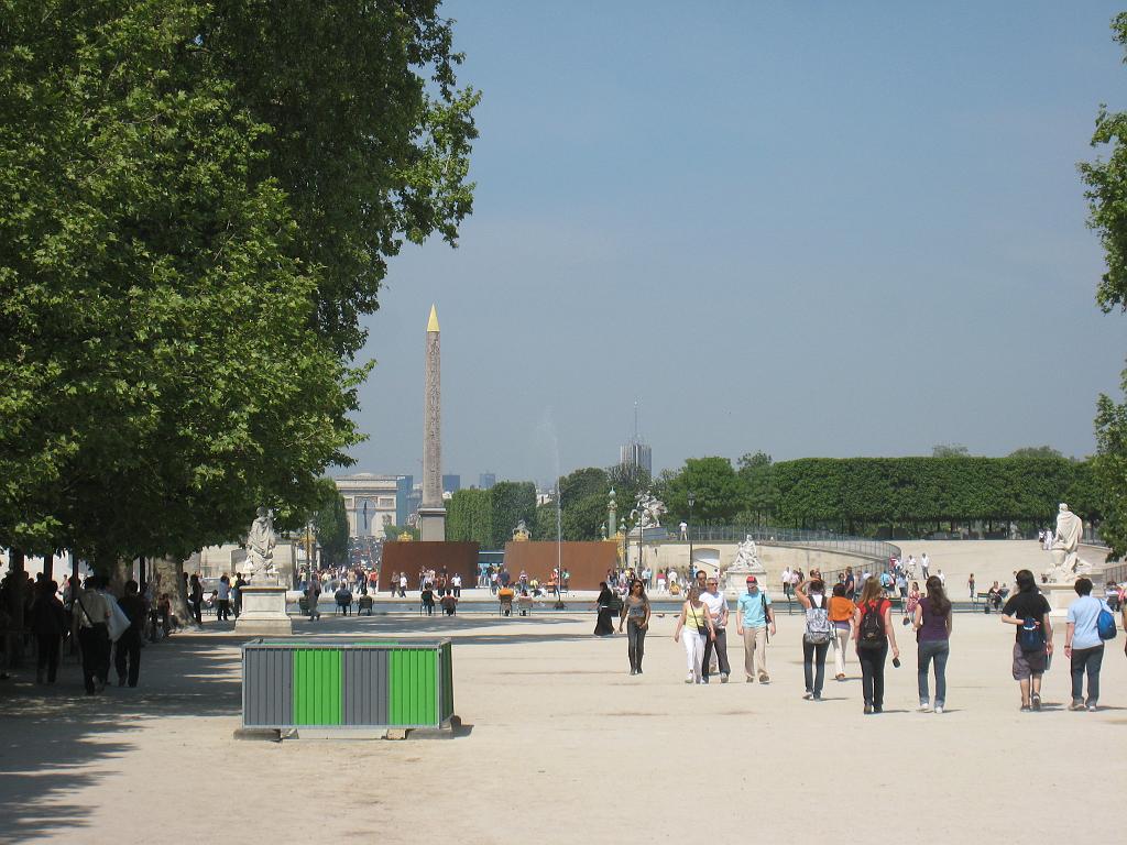 IMG_6269.JPG - Jardin des Tuileries, Obelisque, Arc de Triomphe