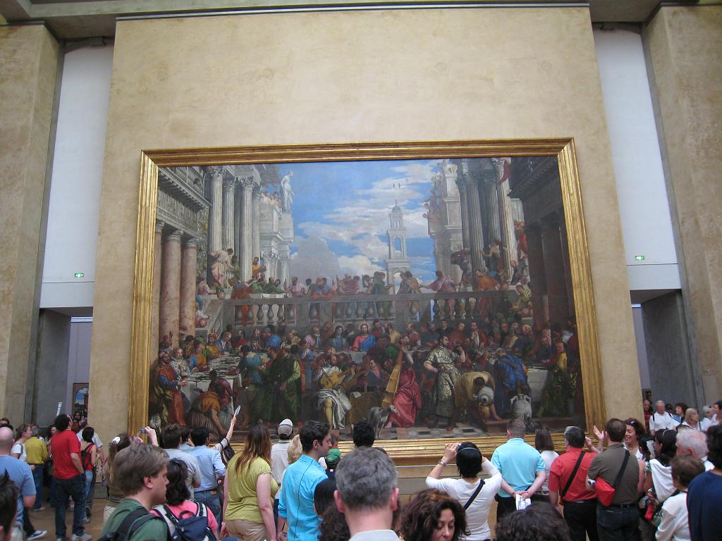 IMG_6297.JPG - "Die Hochzeit zu Kana“; Paolo Veronese; Louvre