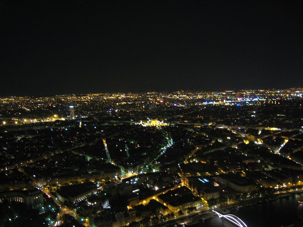 IMG_6423.JPG - View from "La tour Eiffel", Arc de Triomphe