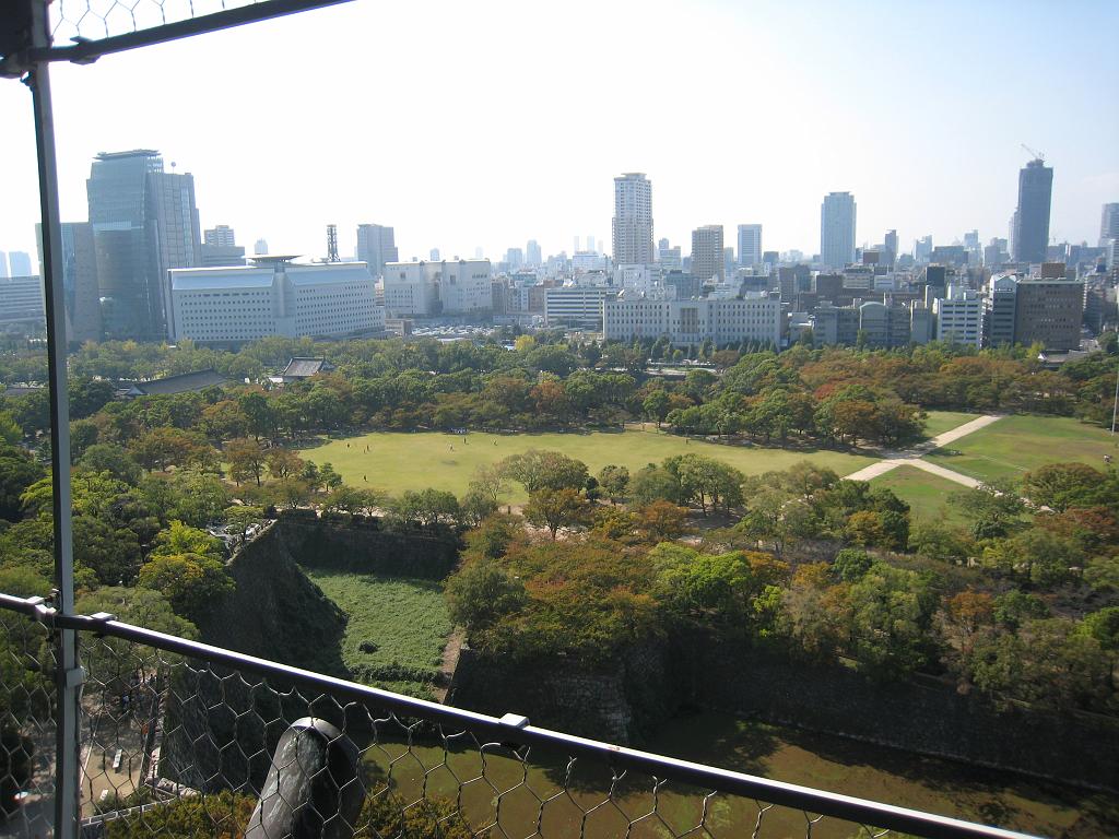 IMG_9683.JPG - Osaka Castle - View from the main tower