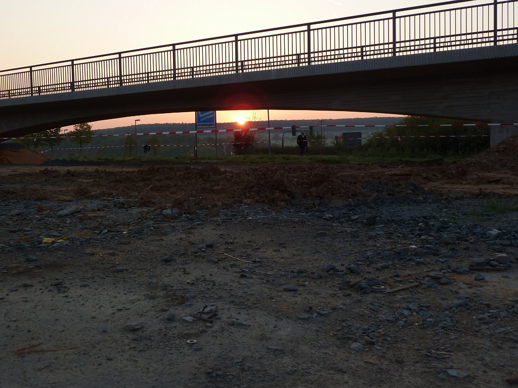 P1020995.JPG - Sunrise at new pedestrian bridge
