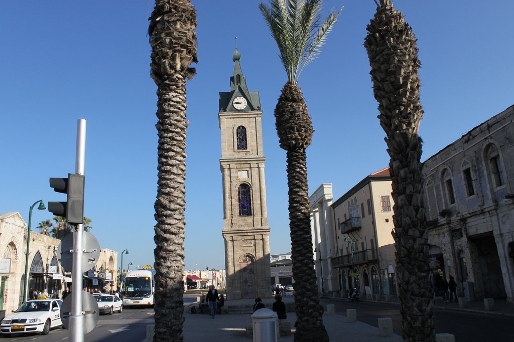 IMG_6176.JPG - Jaffa Clock Tower was built in 1906 in honor of Sultan Abdul Hamid II