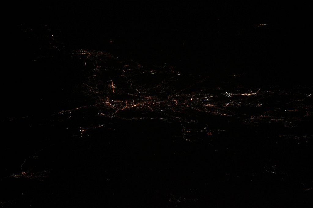 IMG_6519.JPG - Salzburg at night from the plane