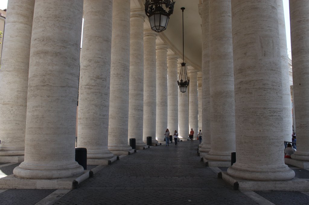 IMG_7225.JPG - Inside  St. Peter's Square  Colonnade