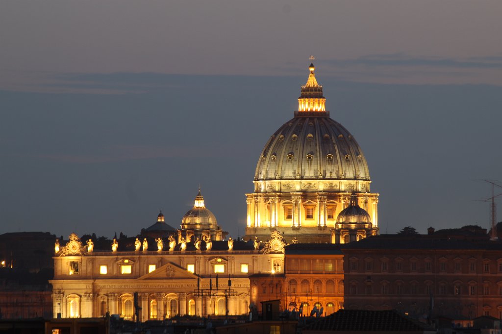 IMG_7249.JPG -  St. Peter's Basilica  at dusk