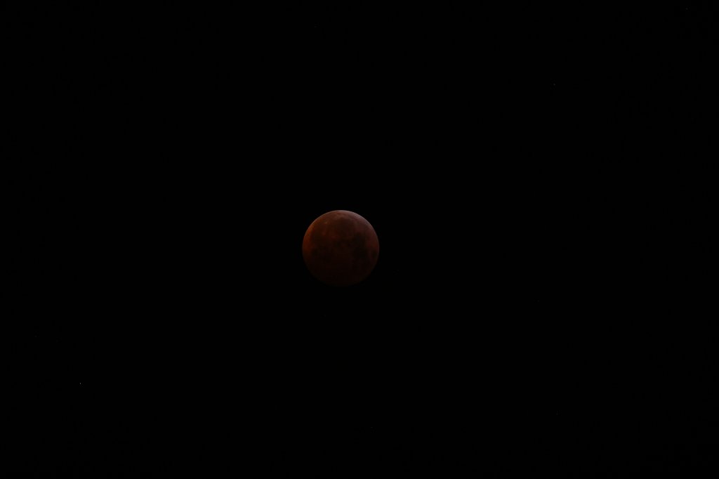 574B8491.JPG - Blood Moon during lunar eclipse (Blutmond während der Mondfinsternis)